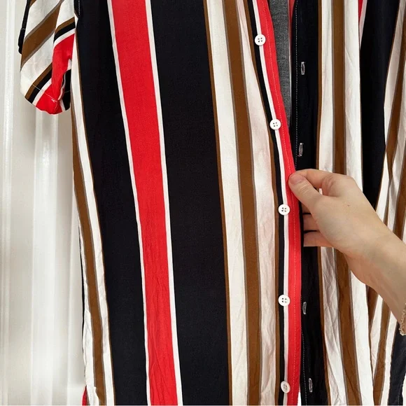 Original Use Striped Button Down Shirt - Picture 4 of 6